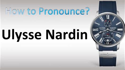 how to pronounce hublot|ulysse nardin pronunciation.